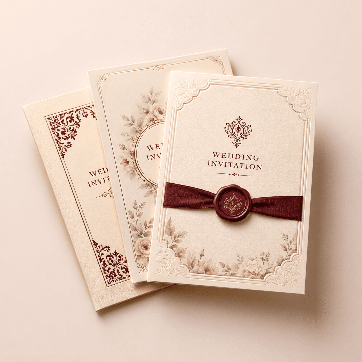 Choose your wedding invitation design aesthetic