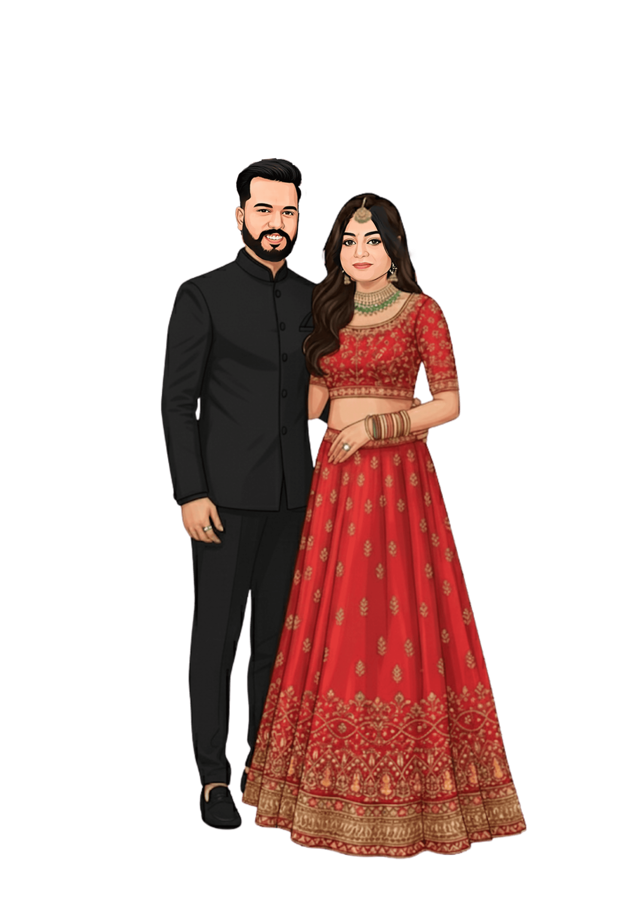 Reception Caricature Artwork